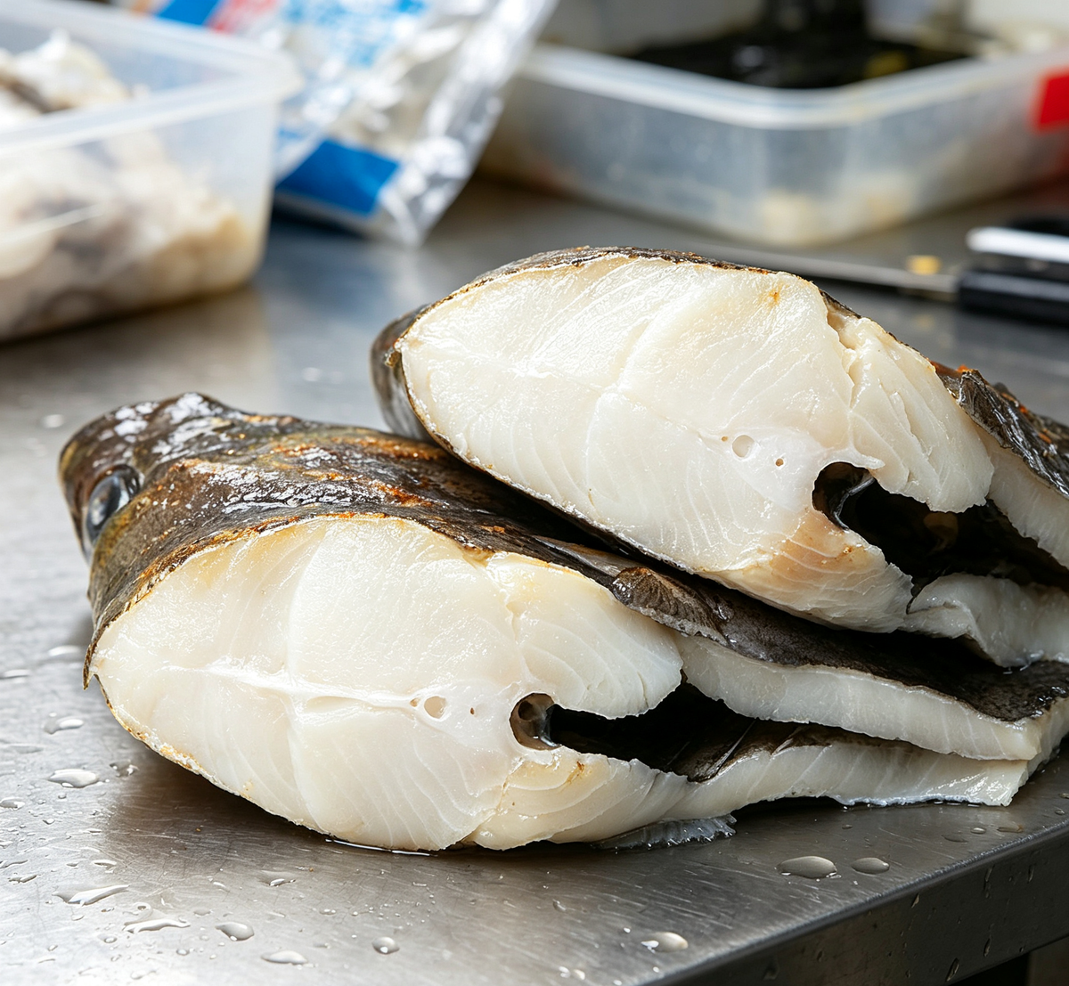 Fresh, Flaky Sea Bass Fillets: Perfect for Gourmet Cooking