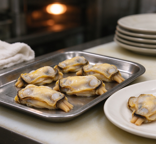Delicate Seafood Delights: Freshly Prepared Oysters
